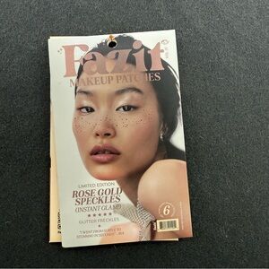 Fazit Rose Gold Glitter Freckle Makeup Patches New set of 6 in one envelope